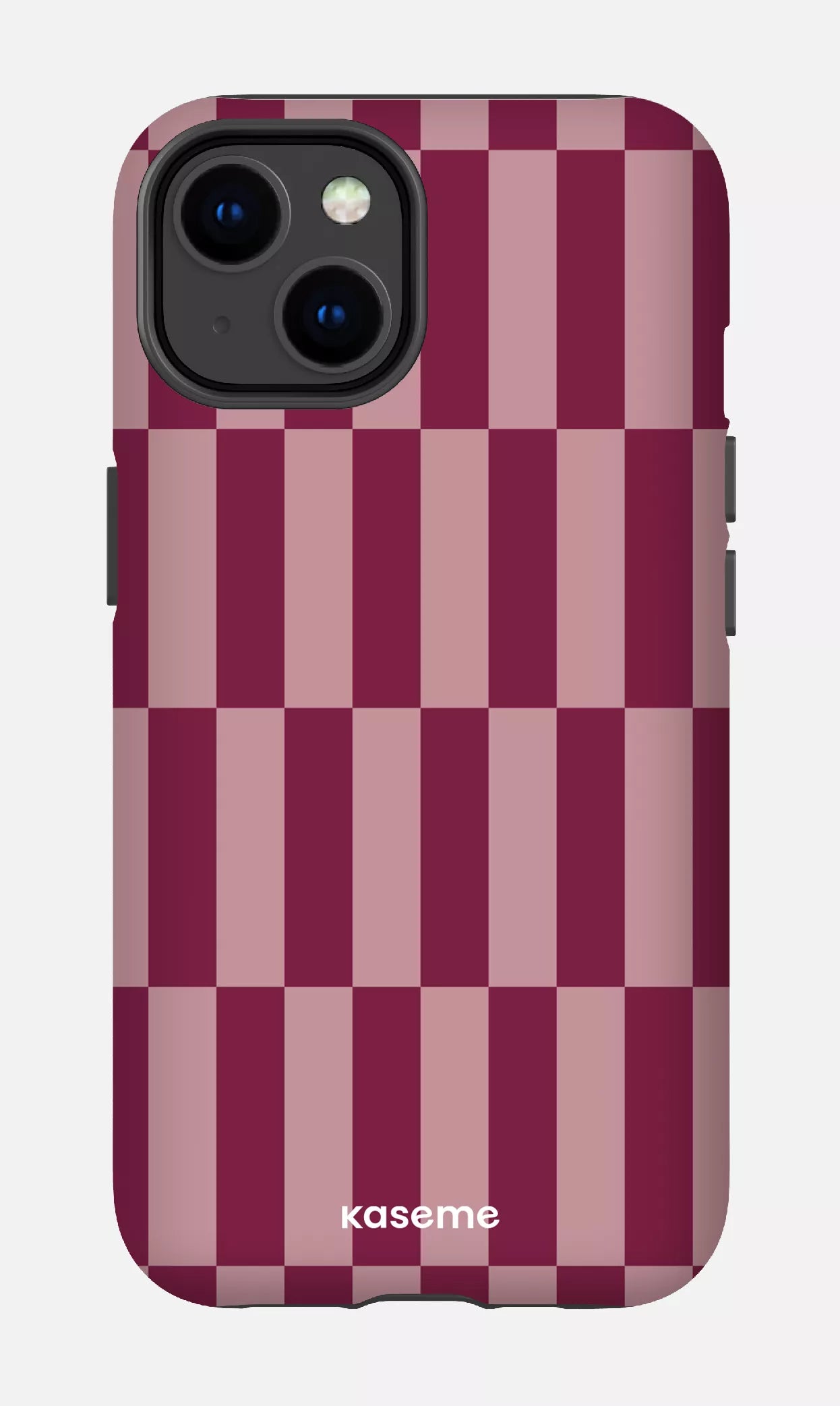 iPhone 14 Tough Matte Structured Burgundy -