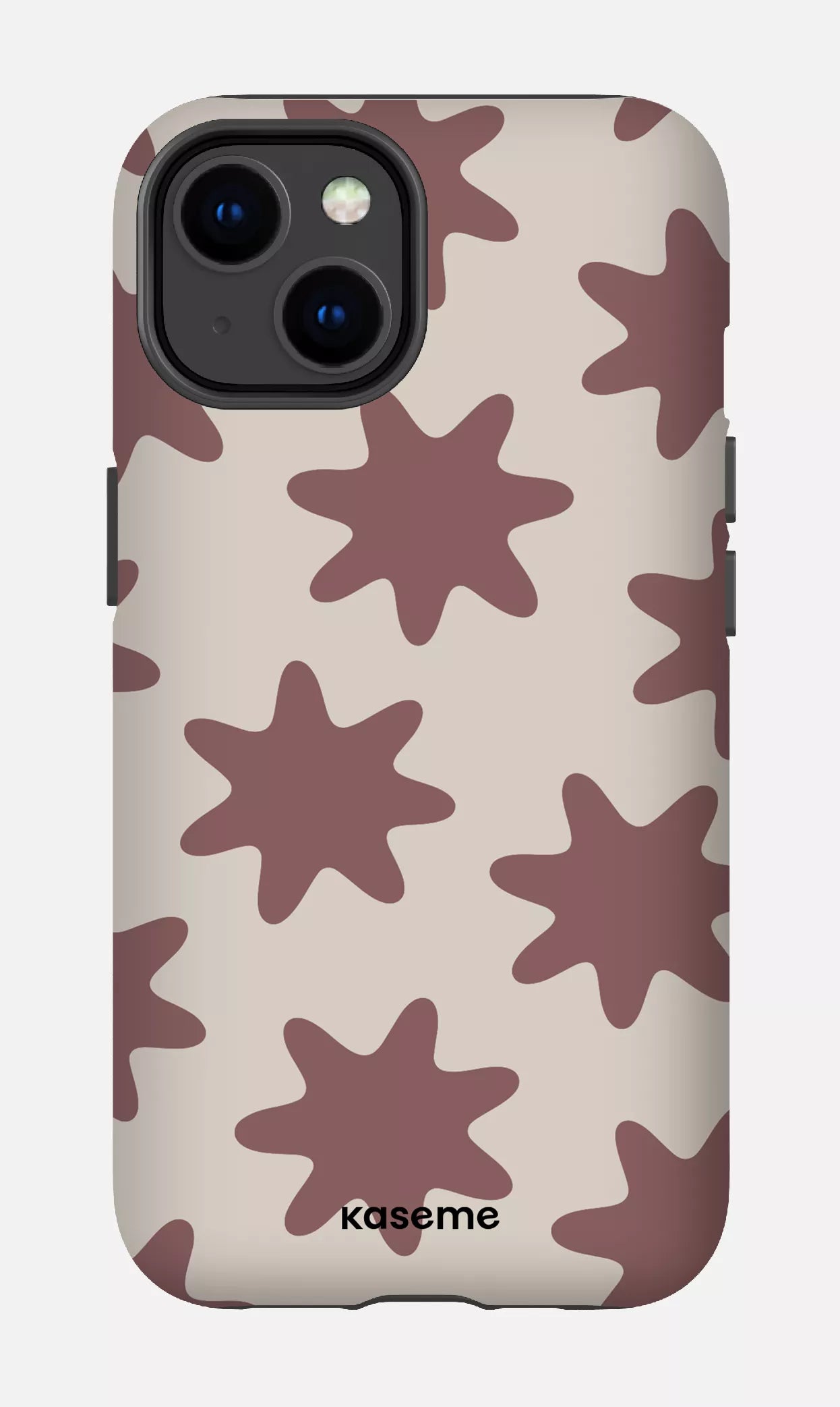 iPhone 14 Tough Matte Unframed Brown -