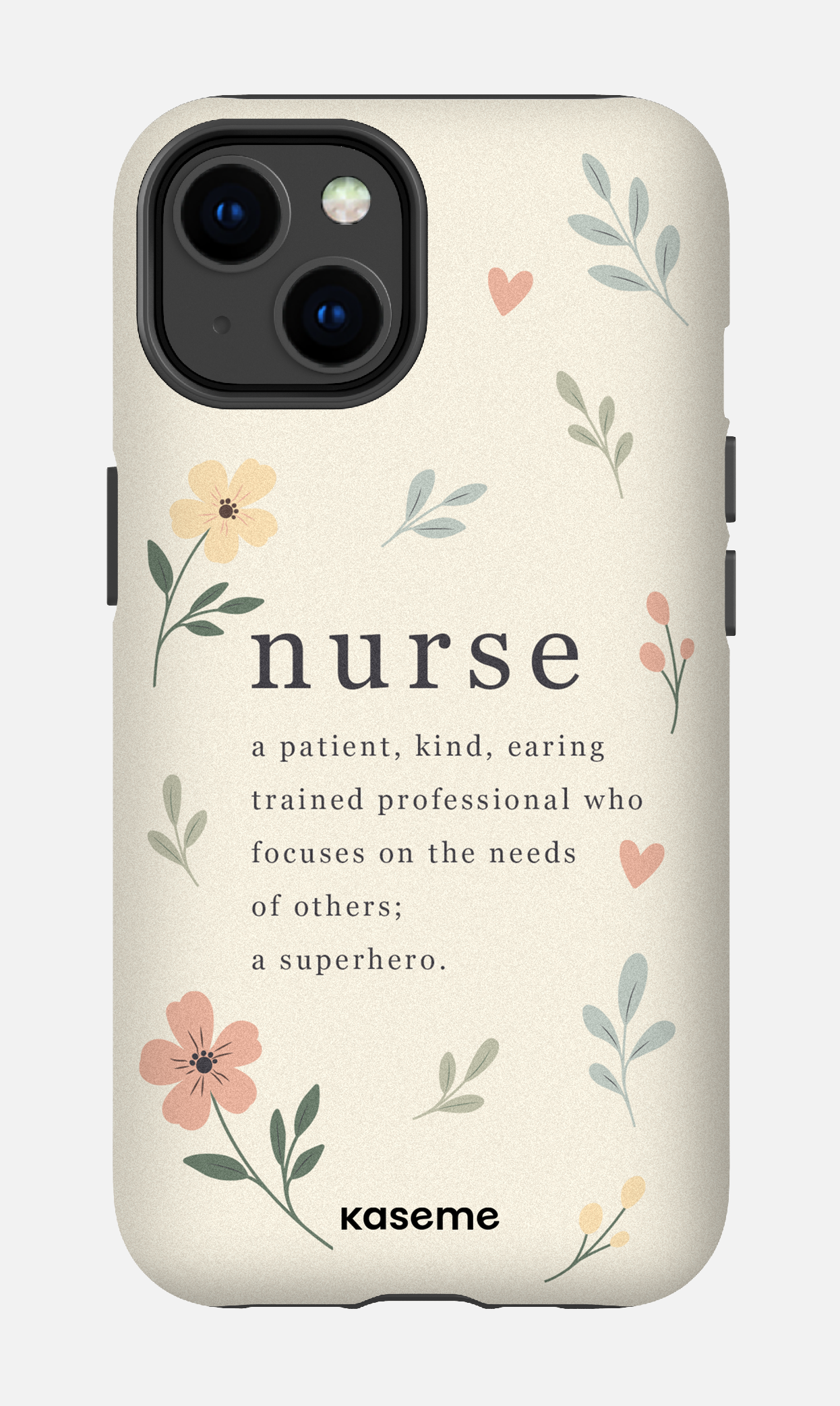iPhone 14 Tough Matte With Heart -