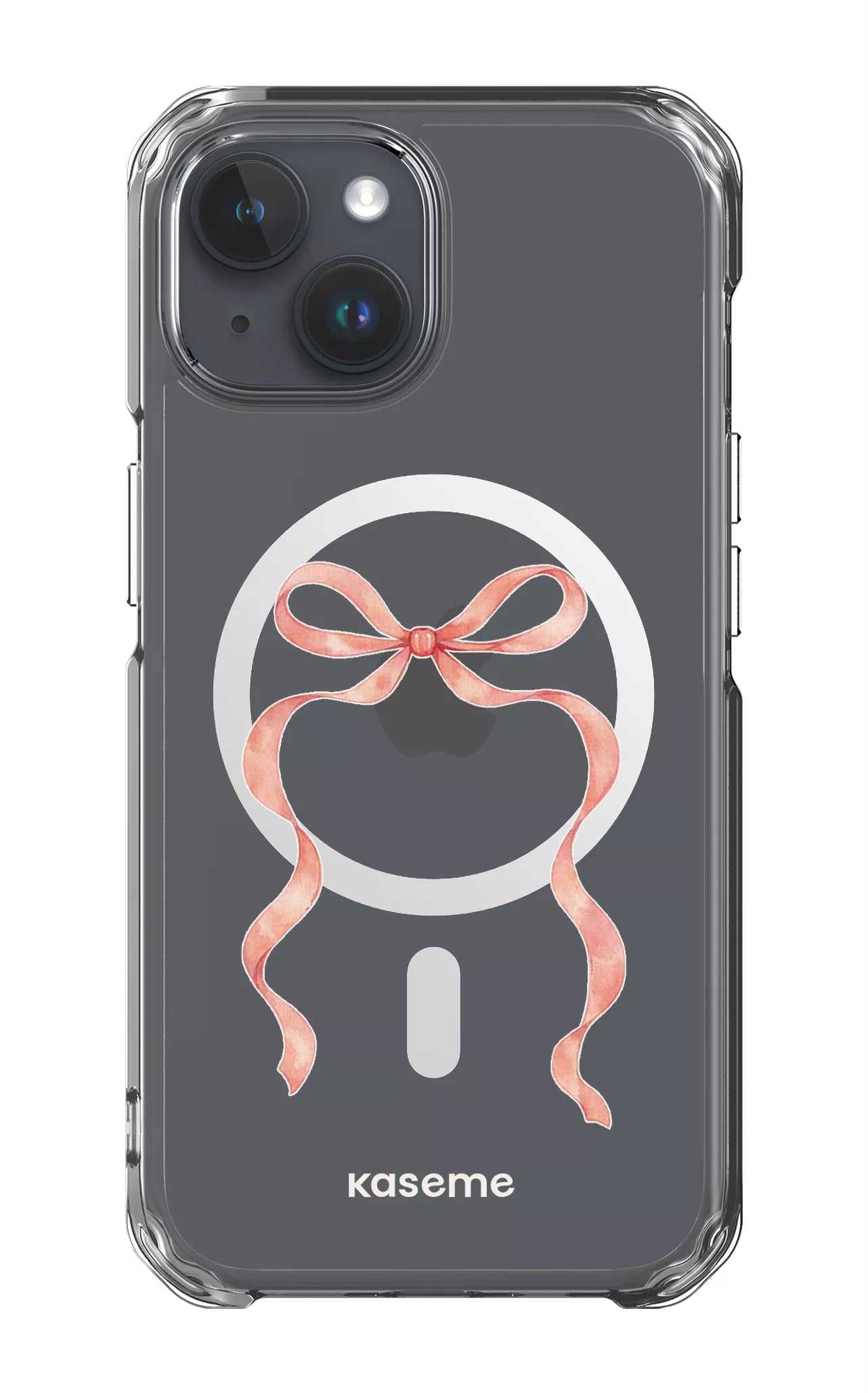 iPhone 15 Clear Case - Magsafe Celeste Clear Case -