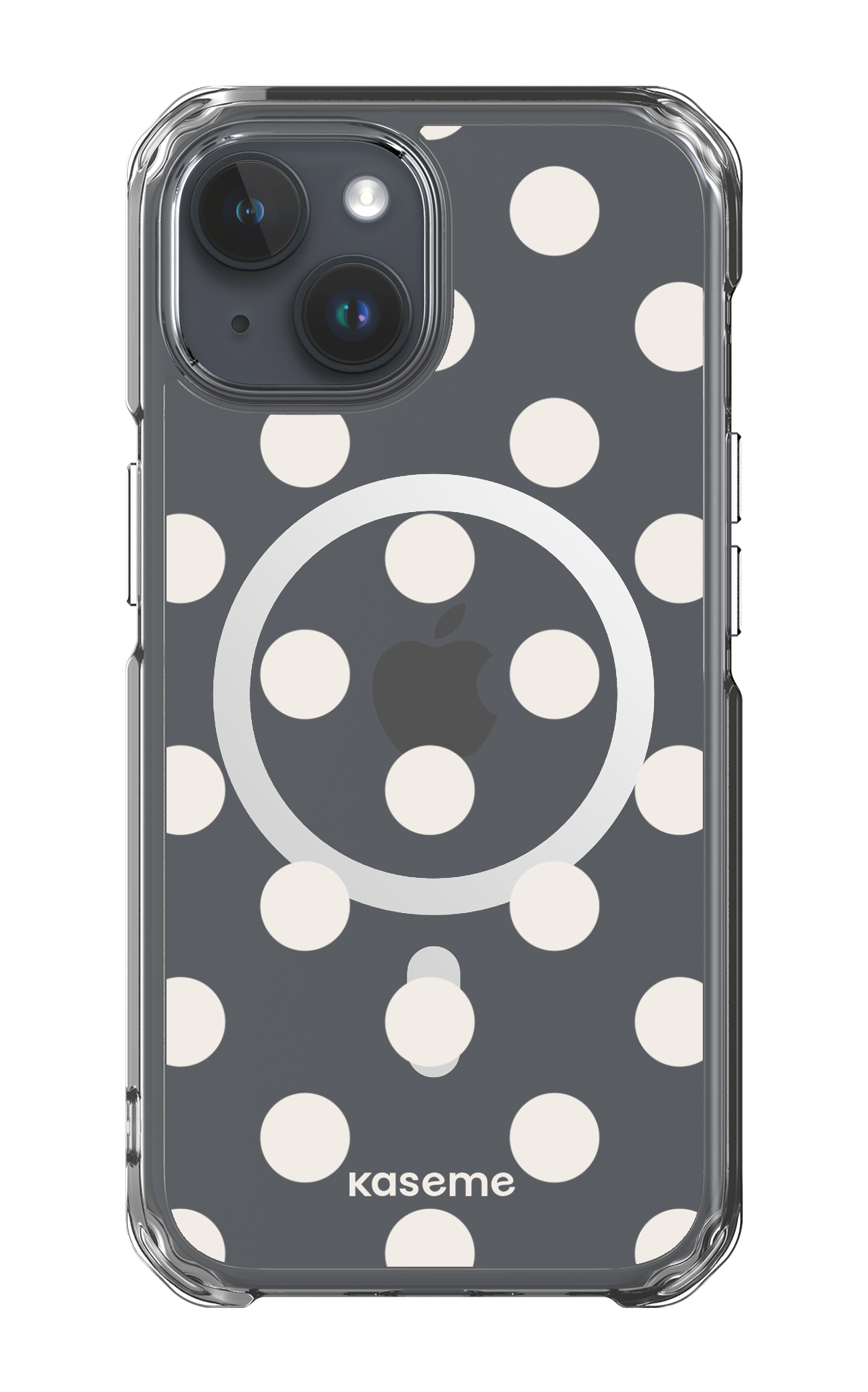 iPhone 15 Clear Case - Magsafe Couture Clear Case -
