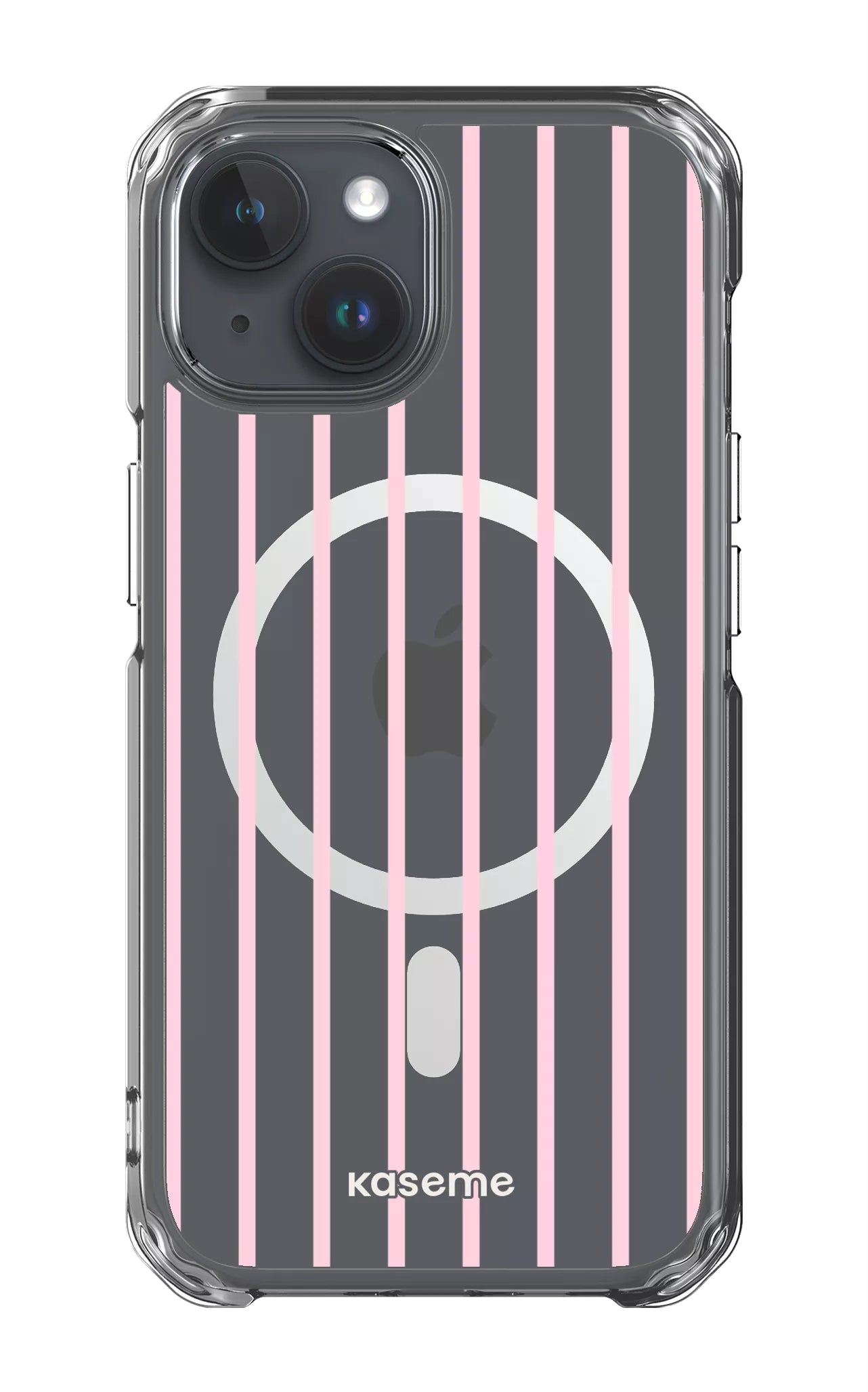 iPhone 15 Clear Case - Magsafe Dolce Striscia Clear Case -