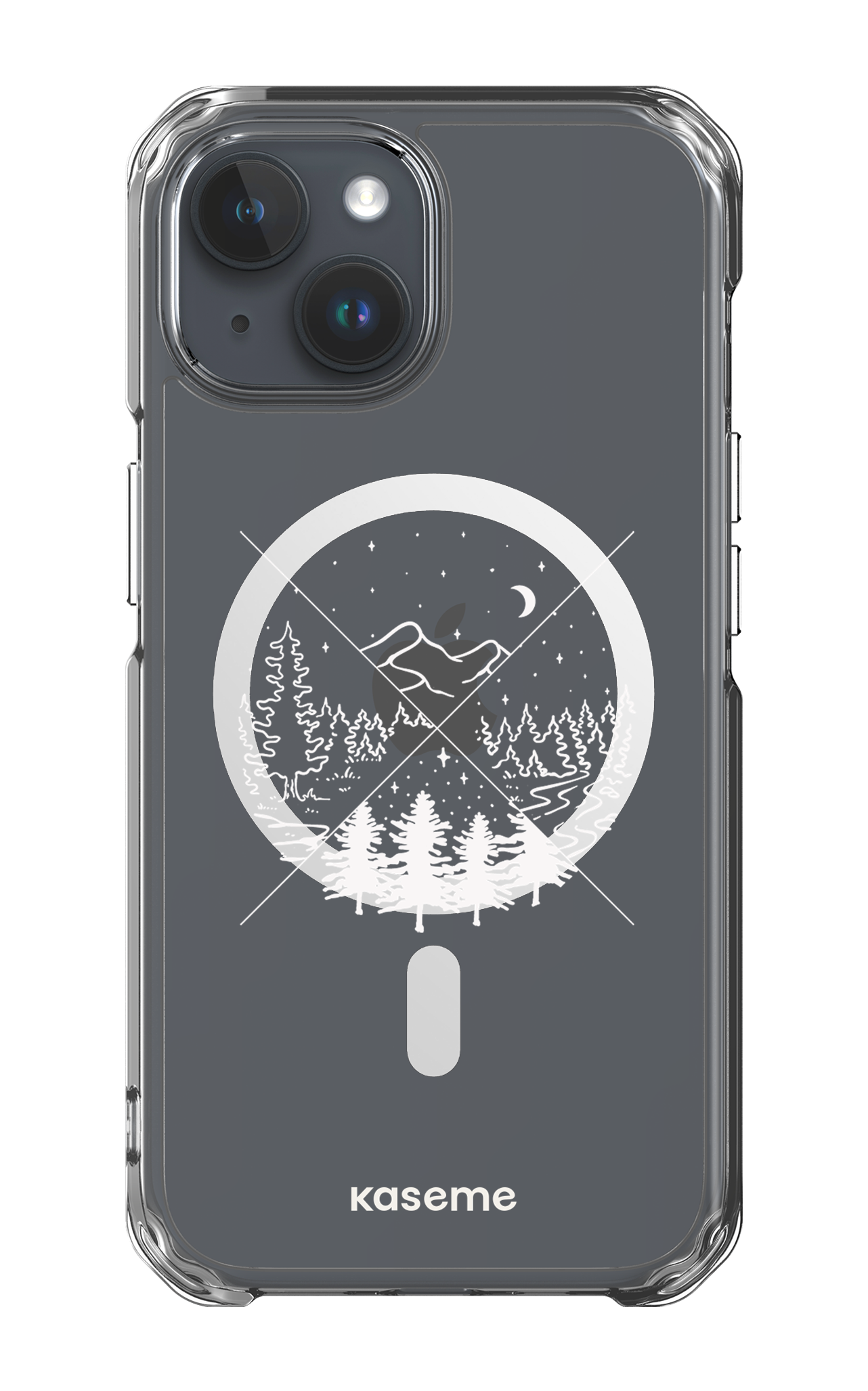 iPhone 15 Clear Case - Magsafe Hike Clear Case -