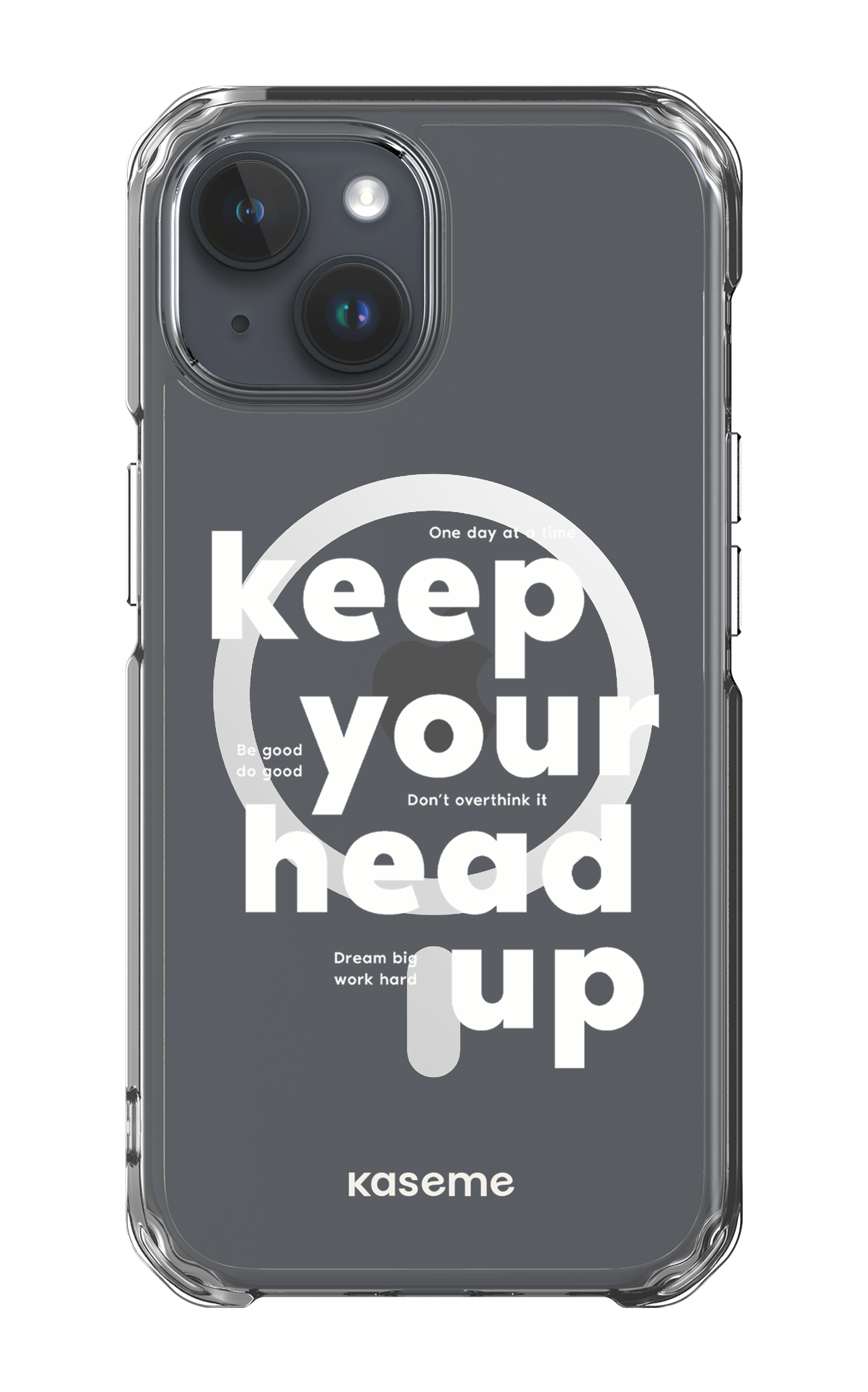 iPhone 15 Clear Case - Magsafe Mindset Clear Case -
