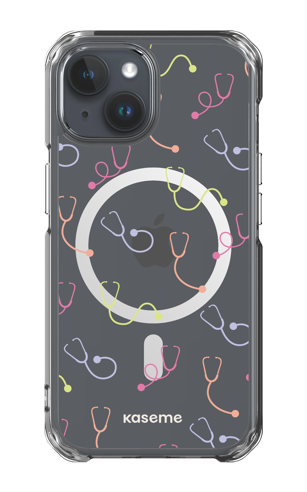 iPhone 15 Clear Case - Magsafe Pulse Clear Case -