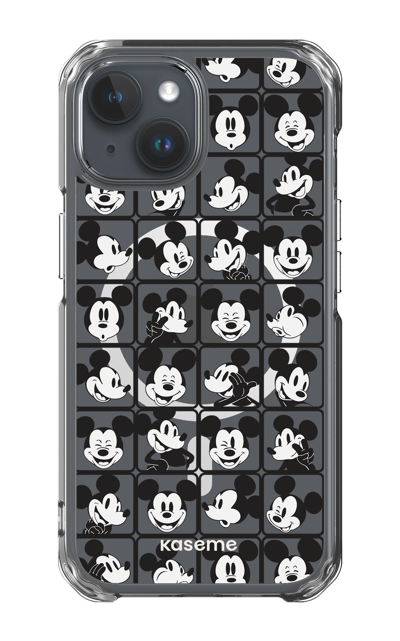 iPhone 15 Clear Case - Magsafe Whimsy Clear Case -