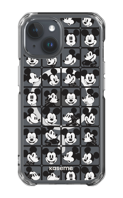 iPhone 15 Clear Case - Magsafe Whimsy Clear Case -