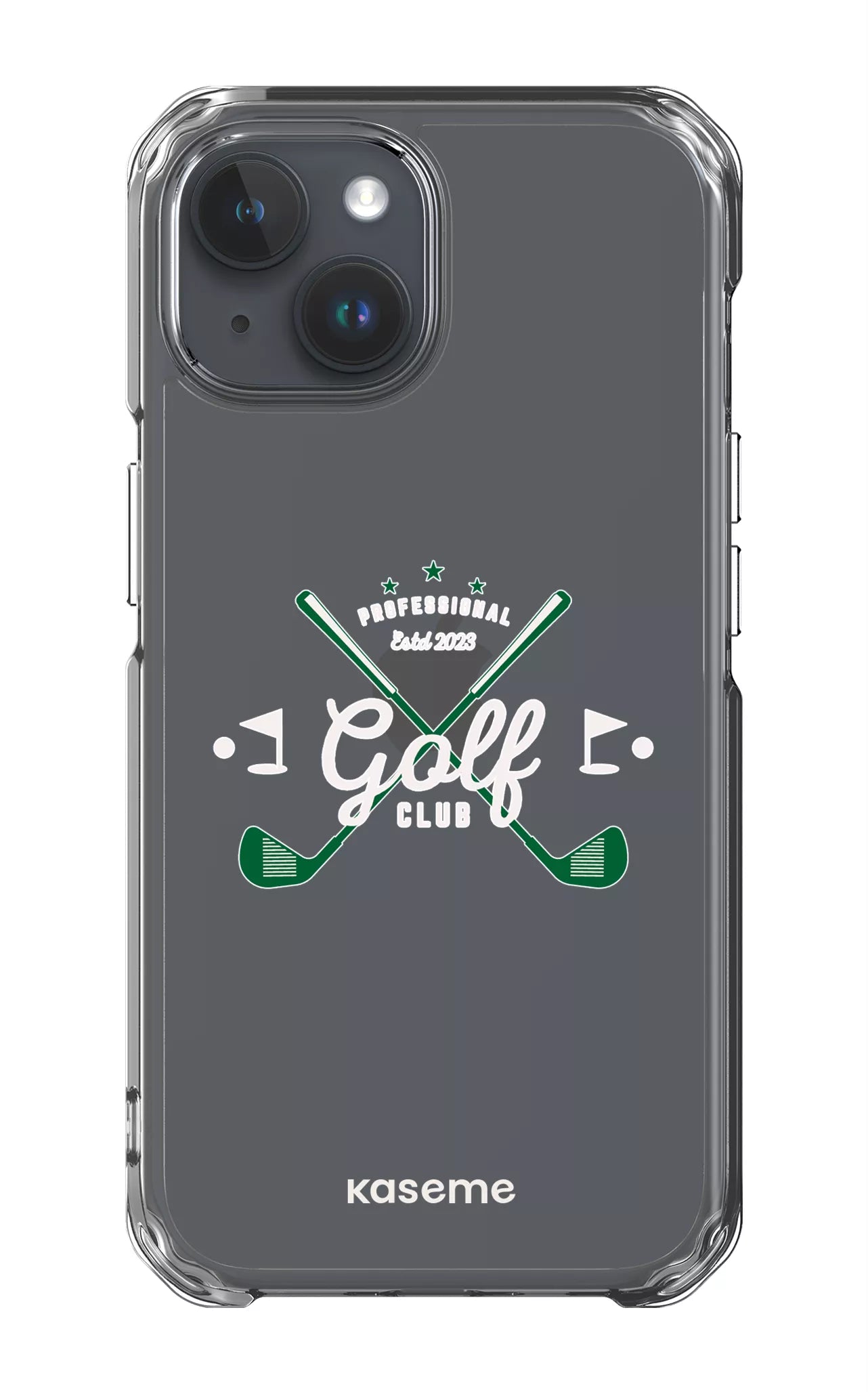 iPhone 15 Clear Case Bogey Clear Case -