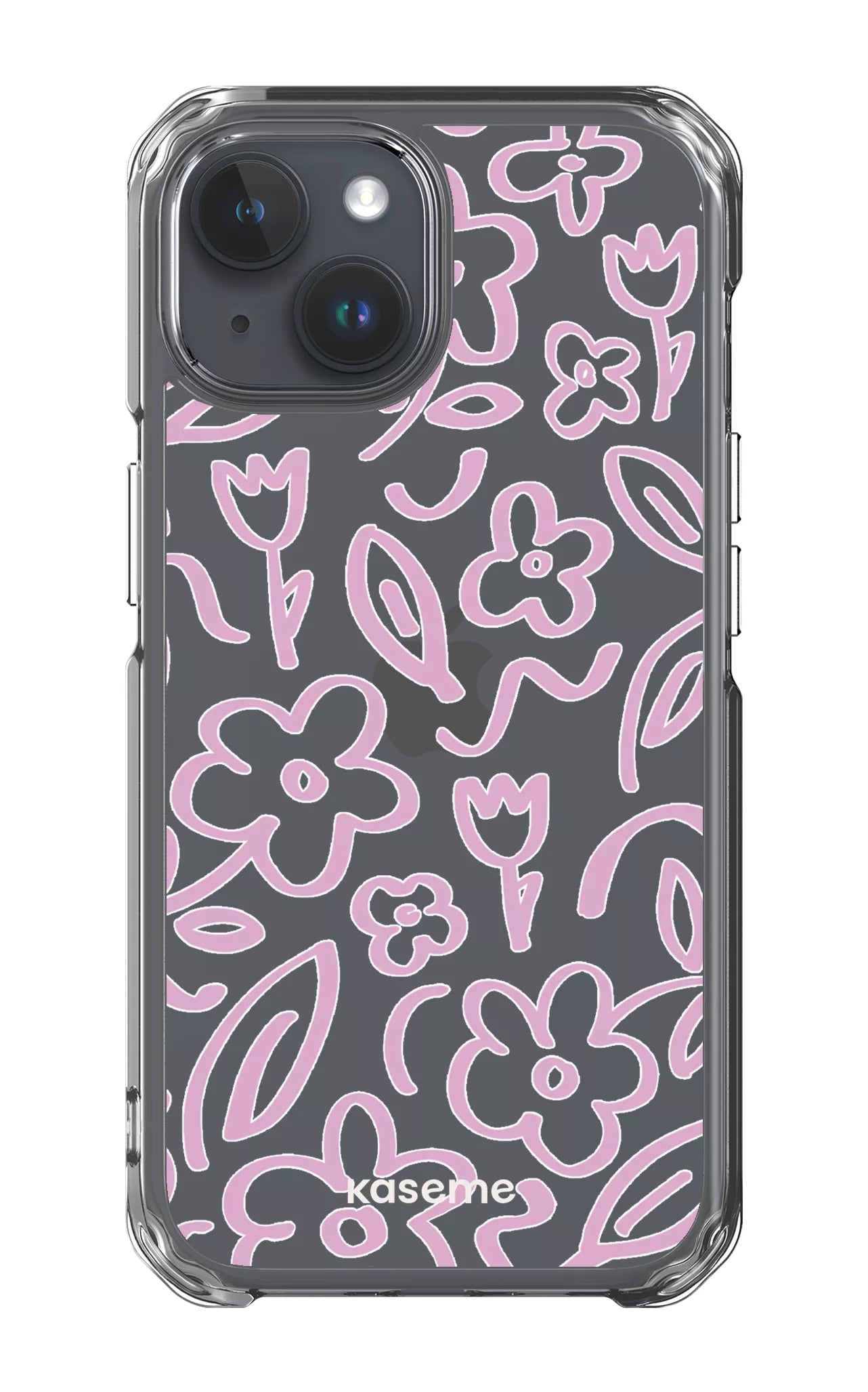 iPhone 15 Clear Case Brooklyn pink Clear Case -