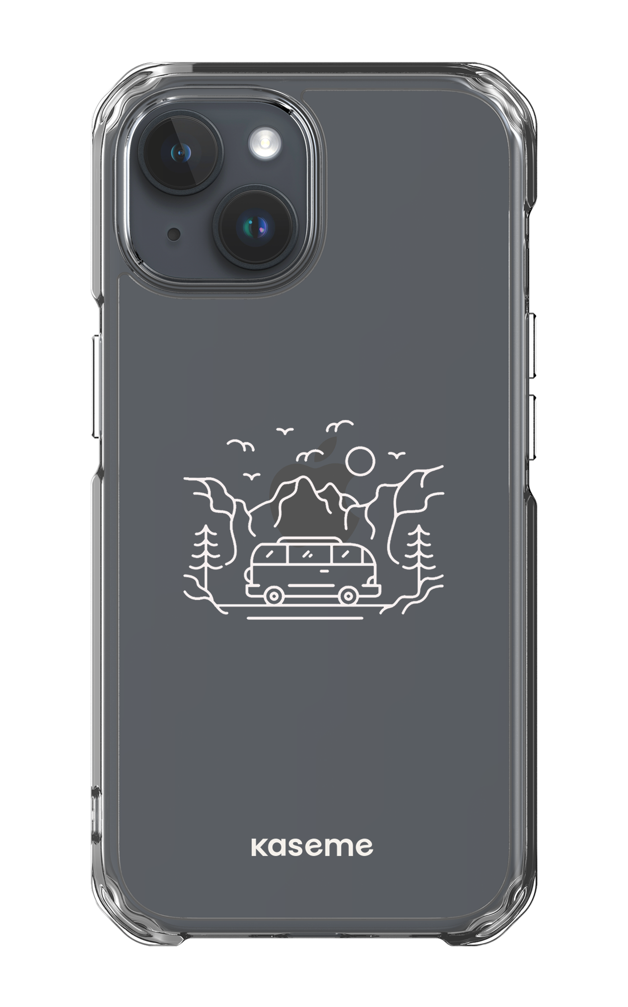 iPhone 15 Clear Case Camp Life Clear Case -