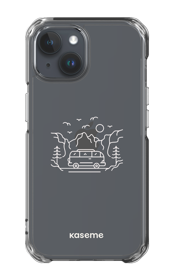 iPhone 15 Clear Case Camp Life Clear Case -