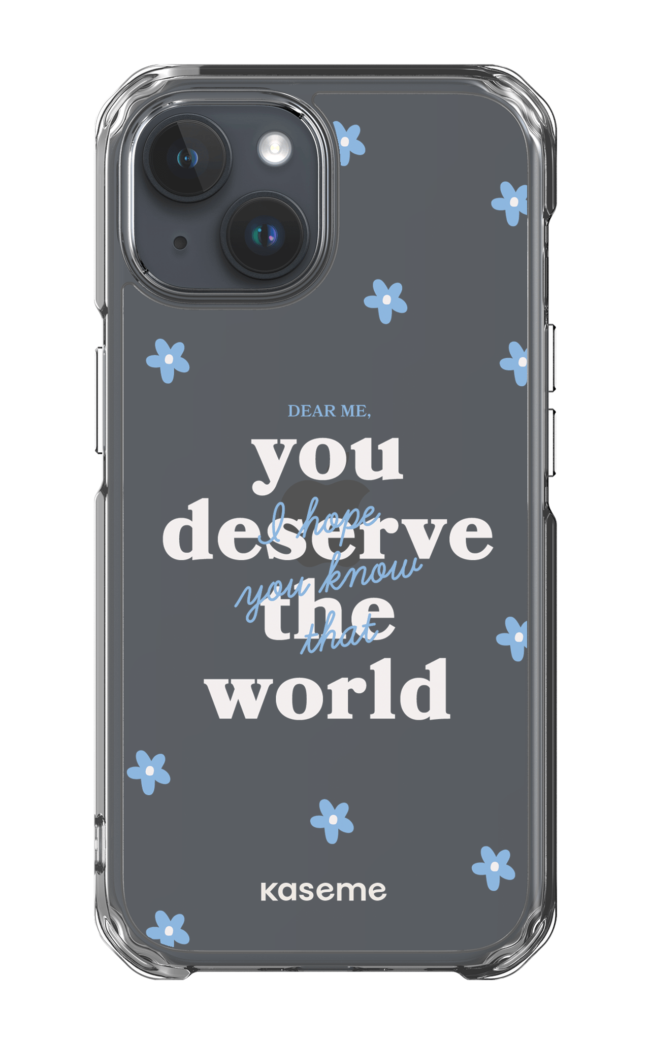 iPhone 15 Clear Case Dear Me clear case -