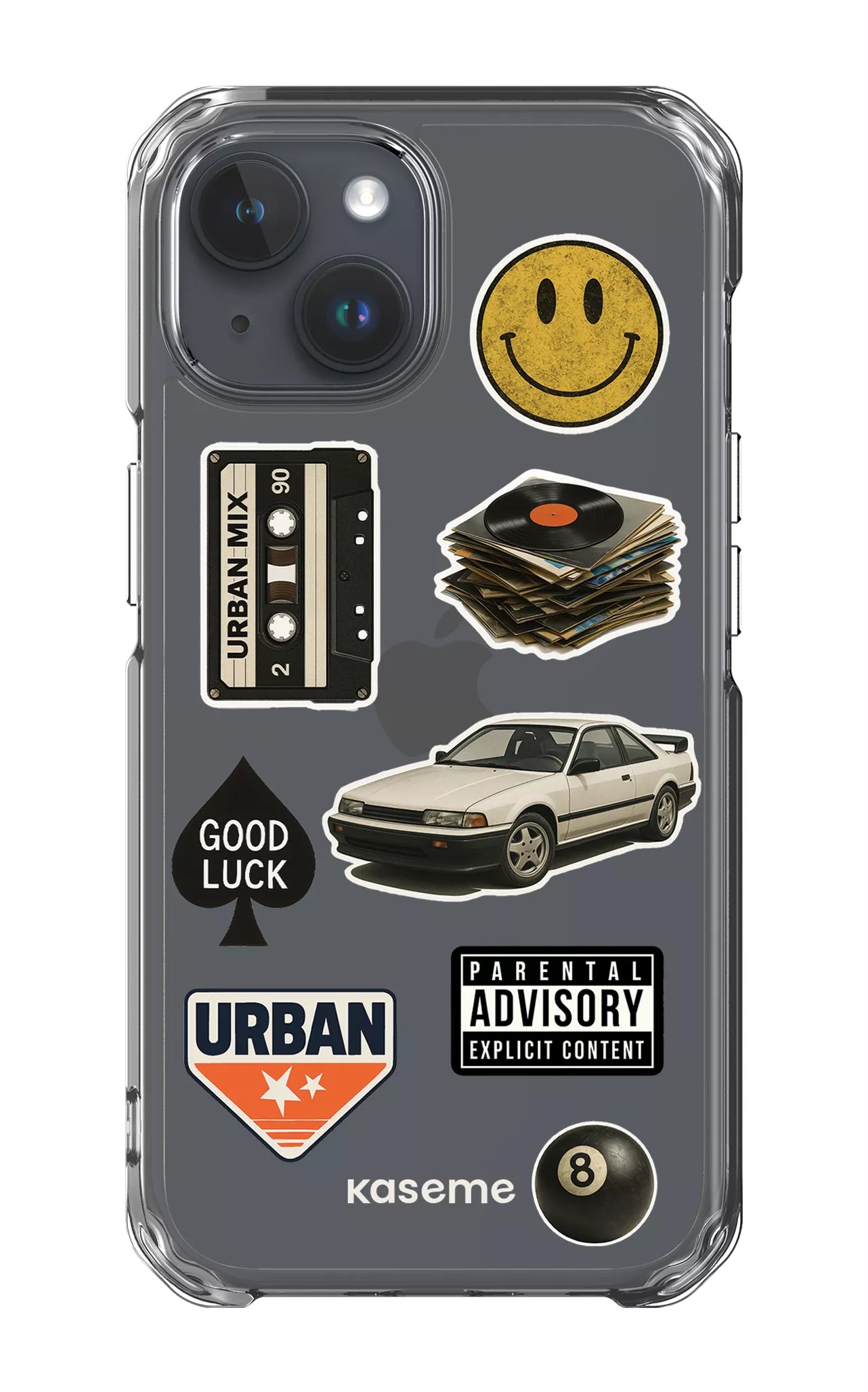 iPhone 15 Clear Case Downtown Clear Case -