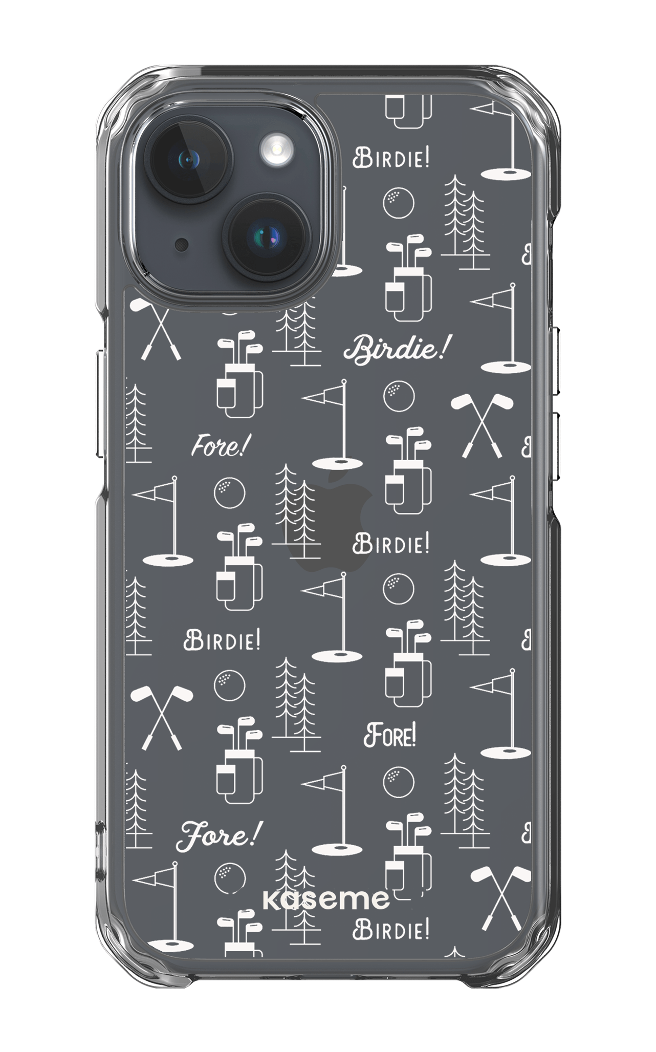 iPhone 15 Clear Case Fore clear case -