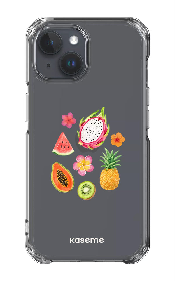 iPhone 15 Clear Case Fresca Tropicale Clear Case -