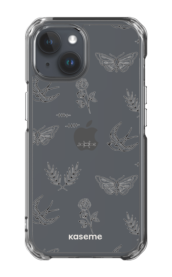 iPhone 15 Clear Case Ink Clear Case -