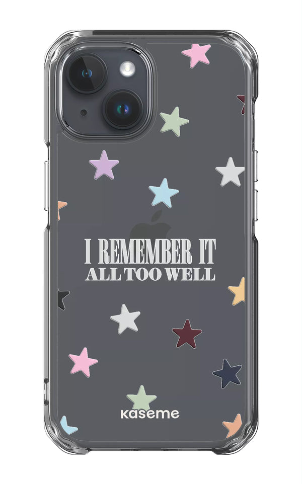 iPhone 15 Clear Case It Was Rare Clear Case -