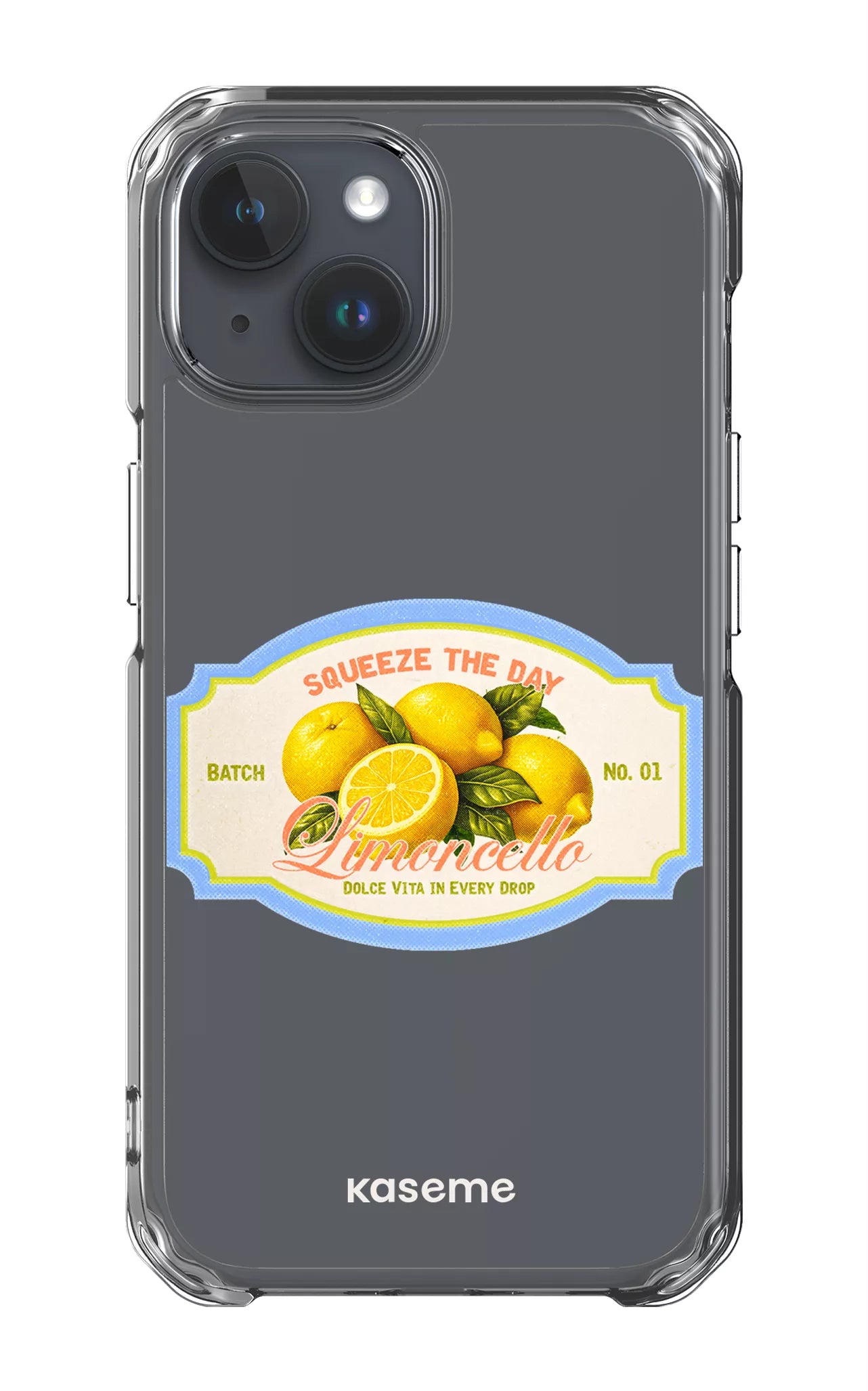 iPhone 15 Clear Case Limoncello Clear Case -