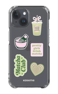 iPhone 15 Clear Case Matcha Clear Case -