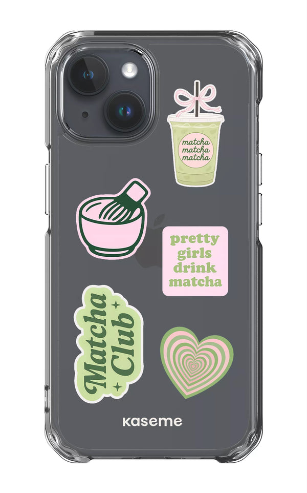 iPhone 15 Clear Case Matcha Clear Case -