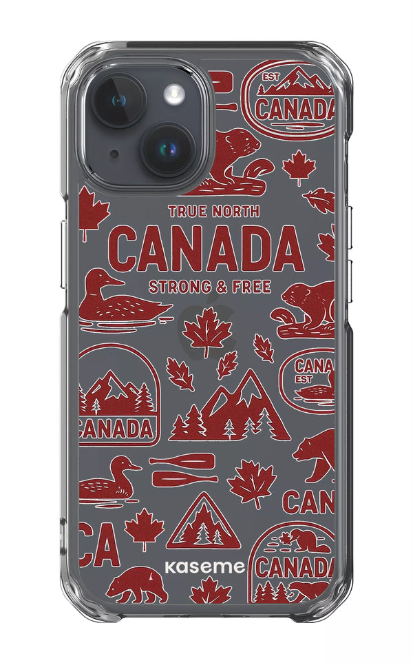 iPhone 15 Clear Case Oh Canada Clear Case -
