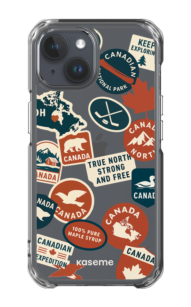 iPhone 15 Clear Case Oh Maple -