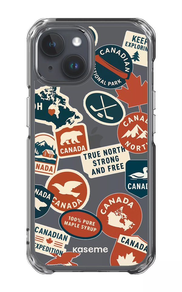 iPhone 15 Clear Case Oh Maple Clear Case -