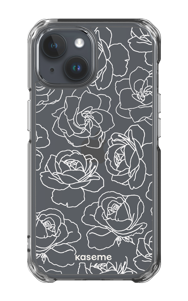 iPhone 15 Clear Case Polar Flowers Clear Case -