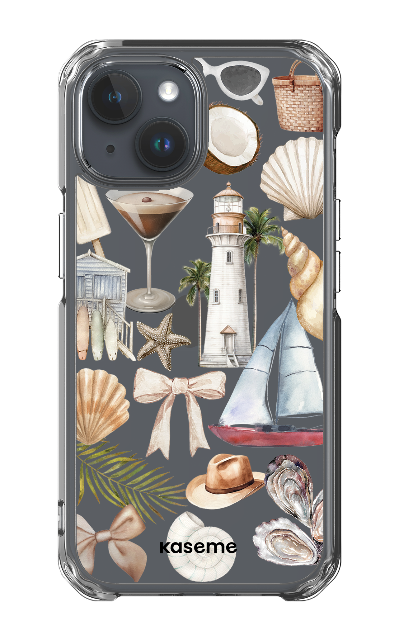 iPhone 15 Clear Case Riviera Clear Case -
