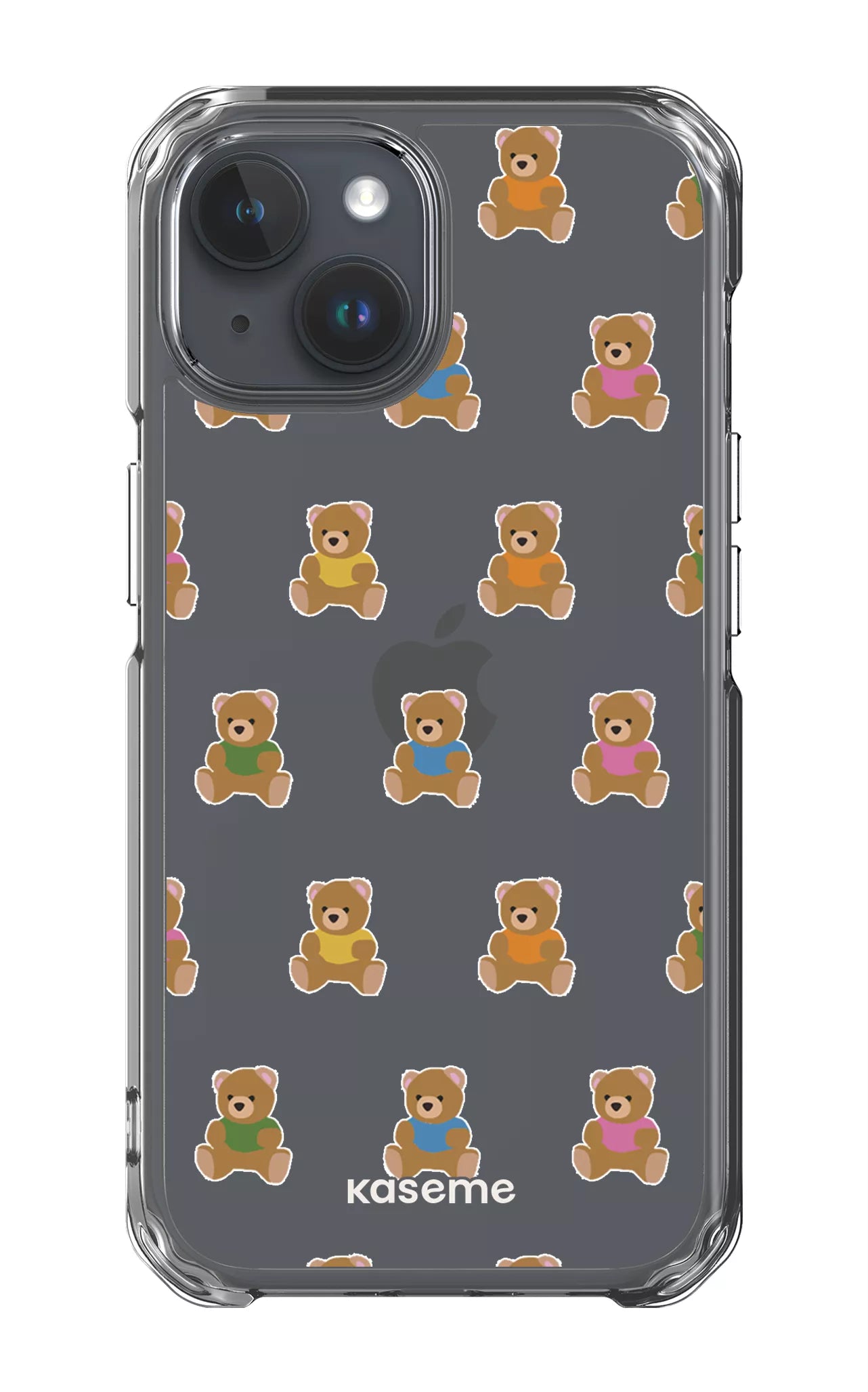 iPhone 15 Clear Case Teddy Clear Case -