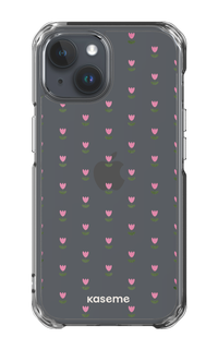 iPhone 15 Clear Case Triumph Pink Clear Case -