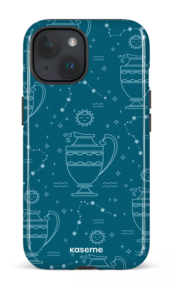 iPhone 15 MagSafe - Impact Case Aquarius -