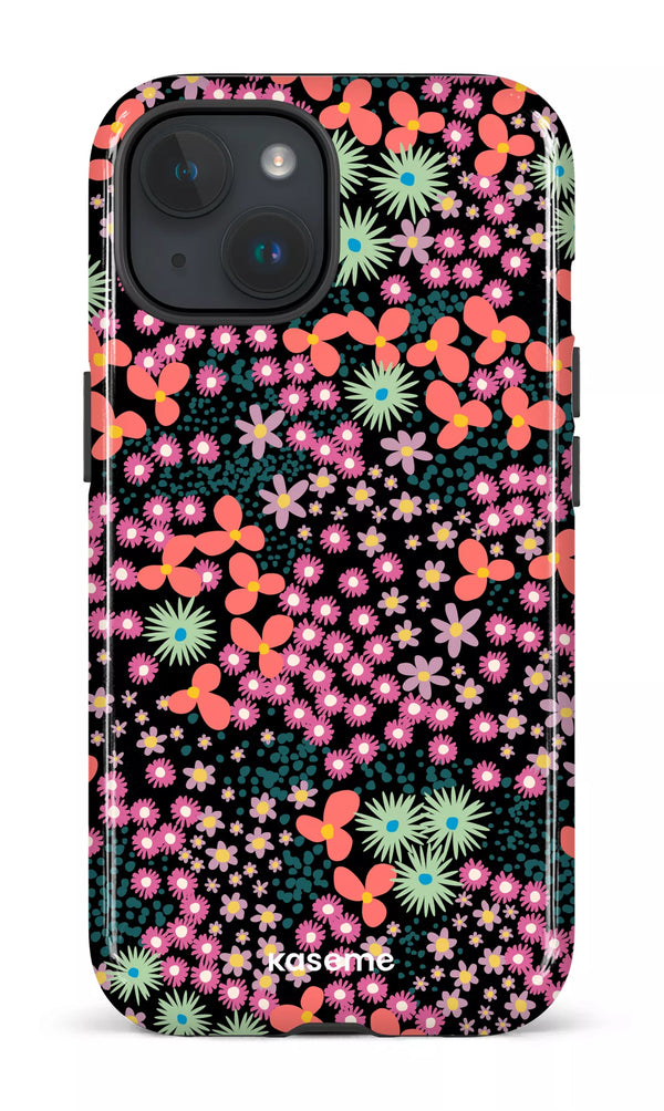 iPhone 15 MagSafe - Impact Case Azalea Black -