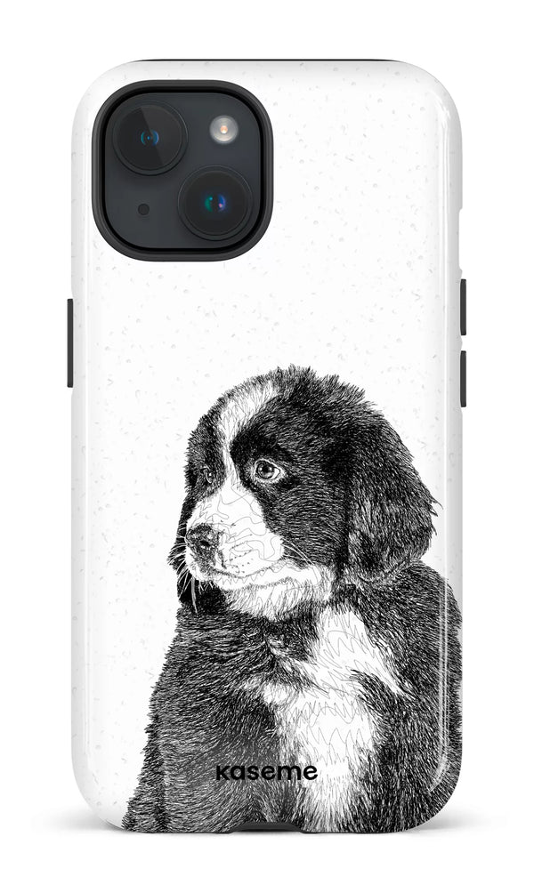 iPhone 15 MagSafe - Impact Case Bernese Mountain Dog -