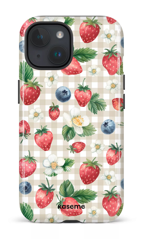 iPhone 15 MagSafe - Impact Case Berry Bliss -