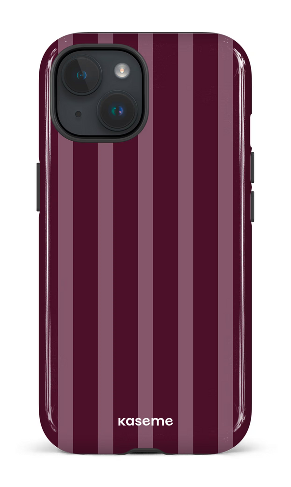 iPhone 15 MagSafe - Impact Case Berry Lane Merlot -