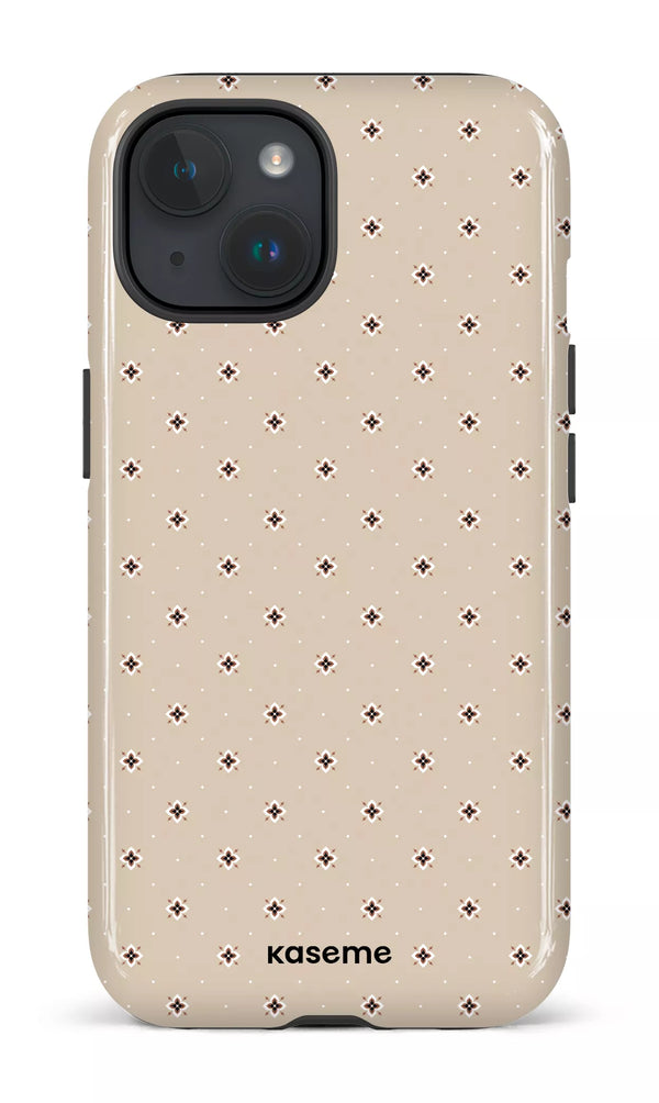 iPhone 15 MagSafe - Impact Case Billie Beige -