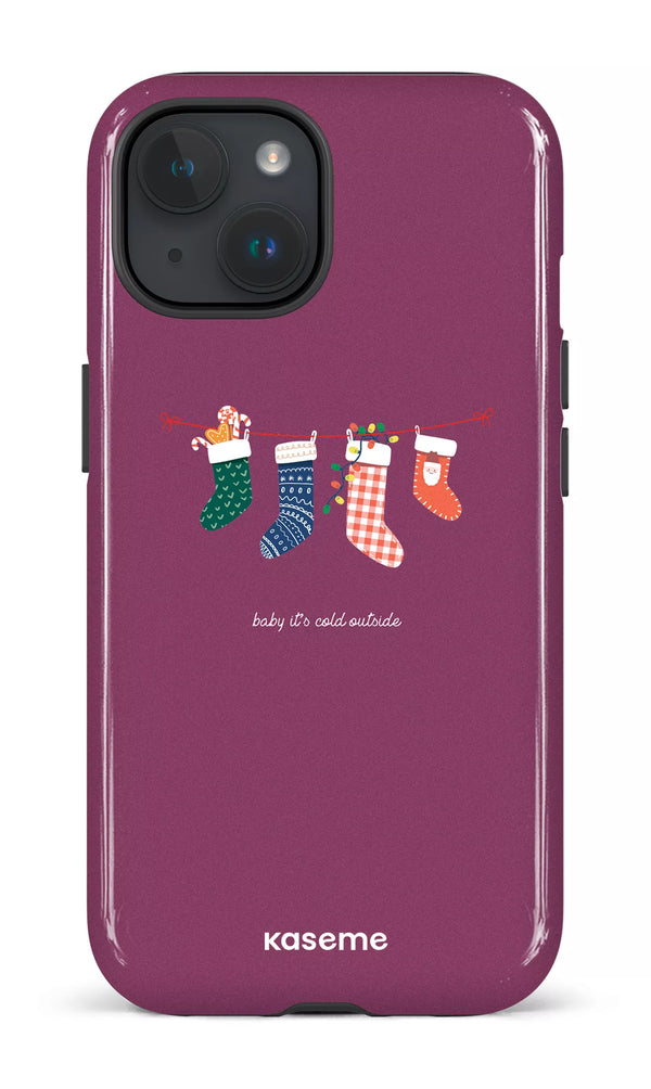 iPhone 15 MagSafe - Impact Case Blessings Purple -