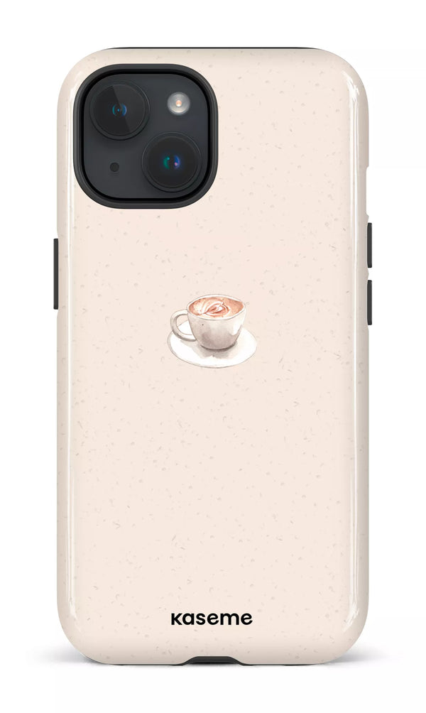 iPhone 15 MagSafe - Impact Case Brew beige -