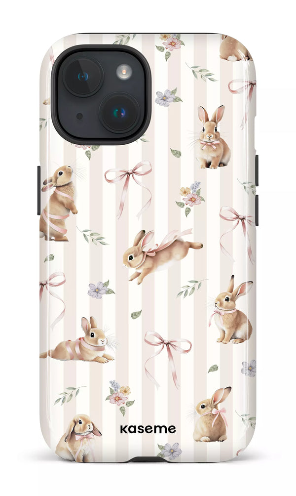 iPhone 15 MagSafe - Impact Case Bunny Bloom -
