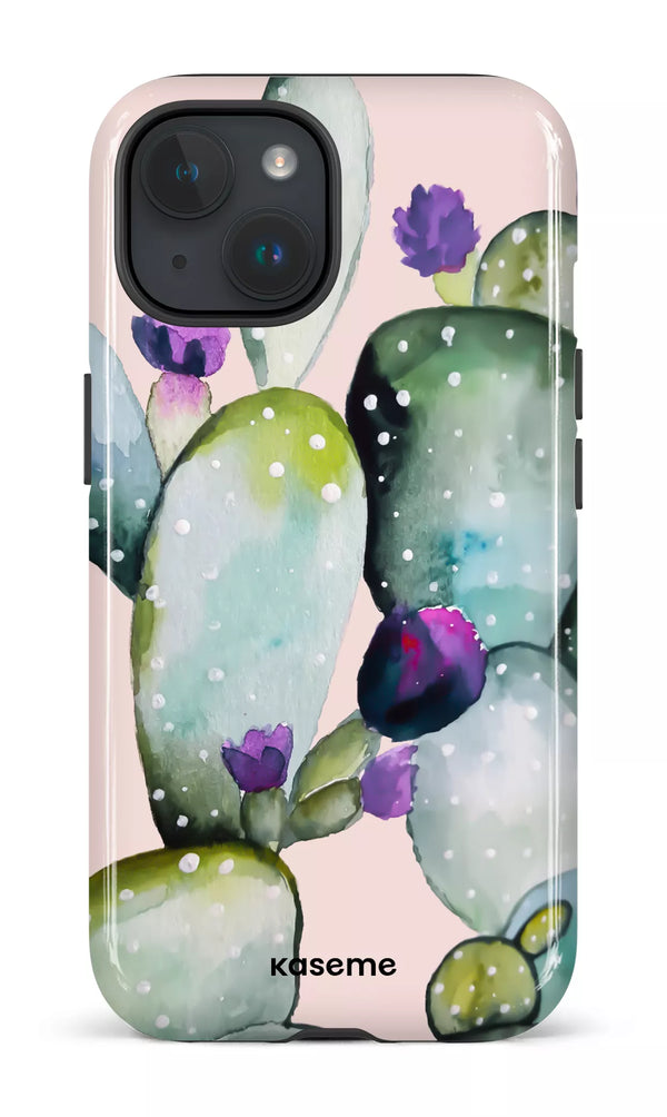 iPhone 15 MagSafe - Impact Case Cactus Flower -