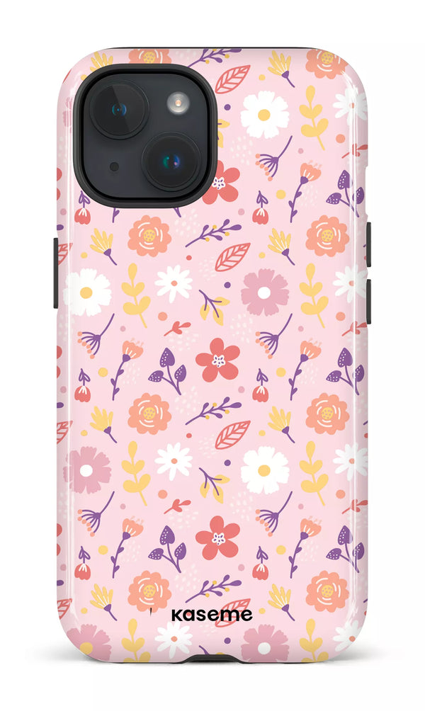 iPhone 15 MagSafe - Impact Case Charm pink -