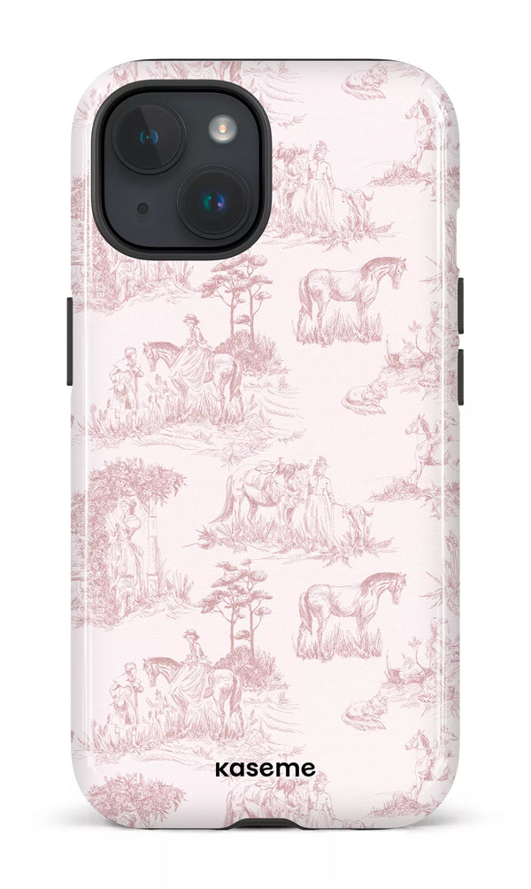 iPhone 15 MagSafe - Impact Case Charmingly Pink -