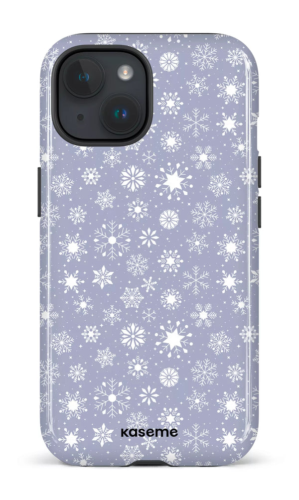 iPhone 15 MagSafe - Impact Case Chilly Light Blue -