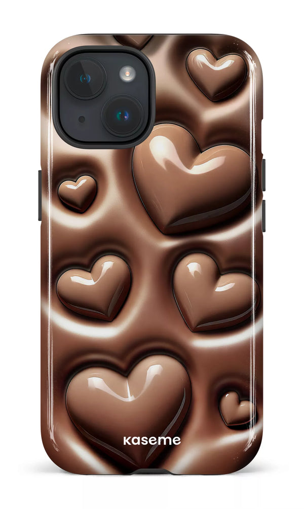 iPhone 15 MagSafe - Impact Case Choco Kiss -