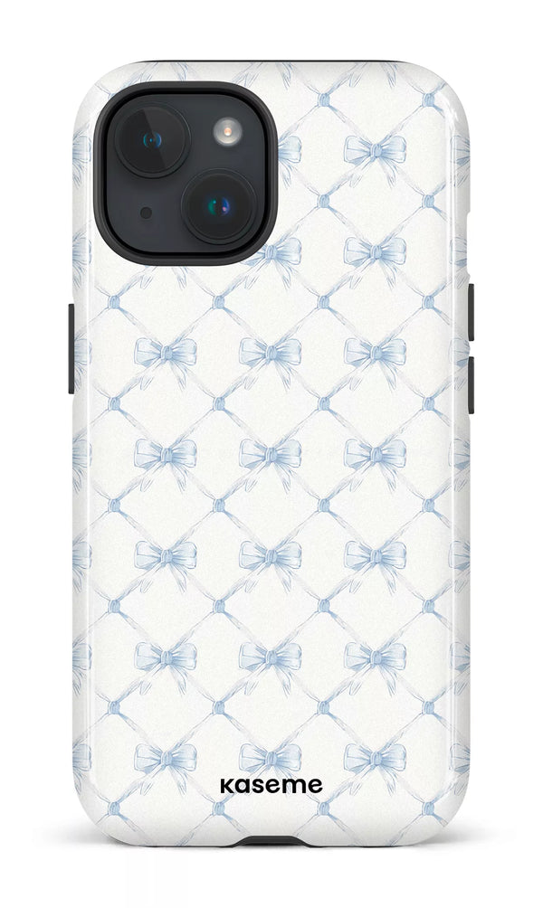 iPhone 15 MagSafe - Impact Case Coquette Blue -