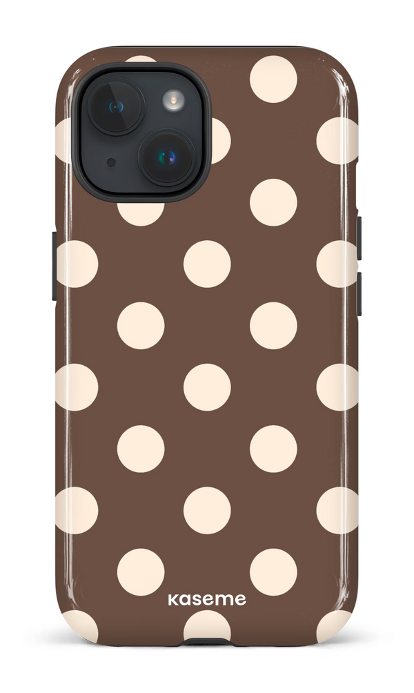 iPhone 15 MagSafe - Impact Case Couture Espresso -