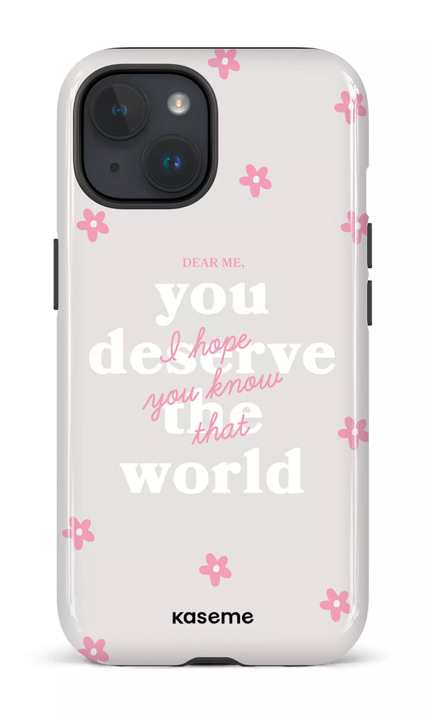 iPhone 15 MagSafe - Impact Case Dear Me Pink -
