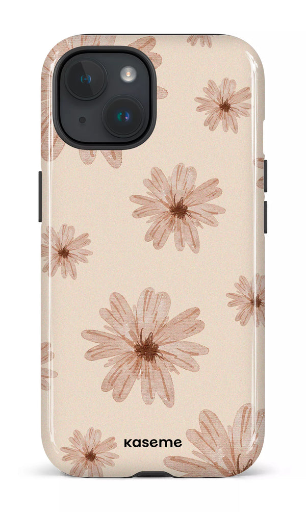 iPhone 15 MagSafe - Impact Case Delicate Dreams Beige -