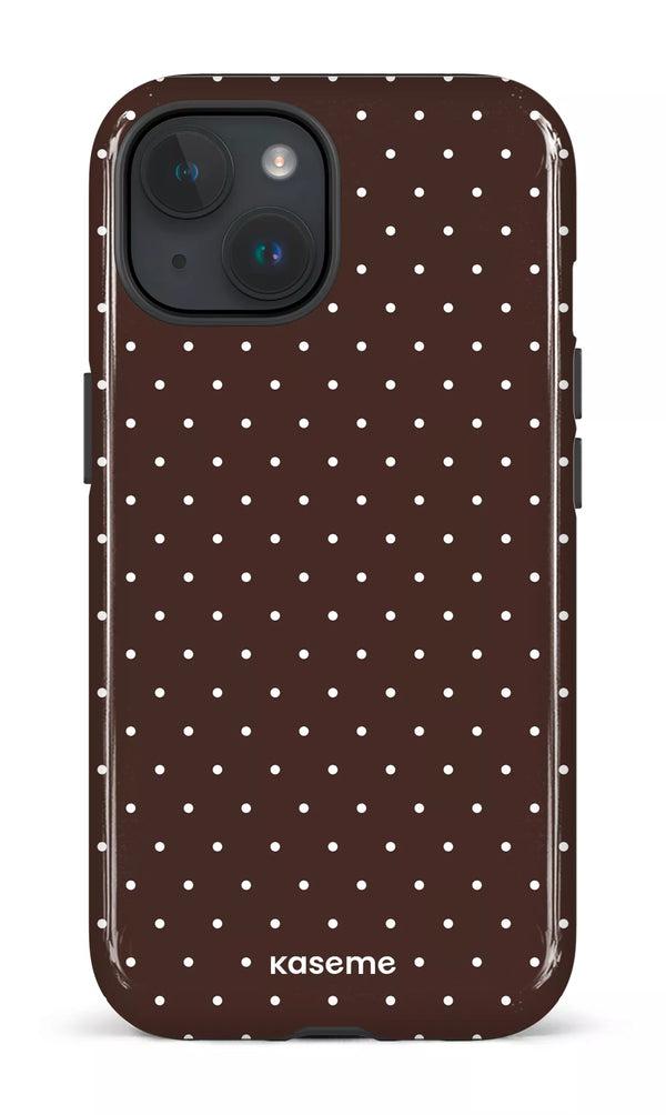 iPhone 15 MagSafe - Impact Case Ditsy Brown -